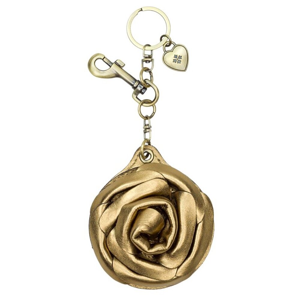 Patricia Nash - Rose Mirror Keychain Fob.  NWT. - Picture 2 of 9